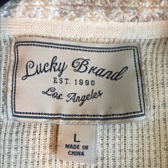 Lucky brand zip up coat - Picture 2 of 7